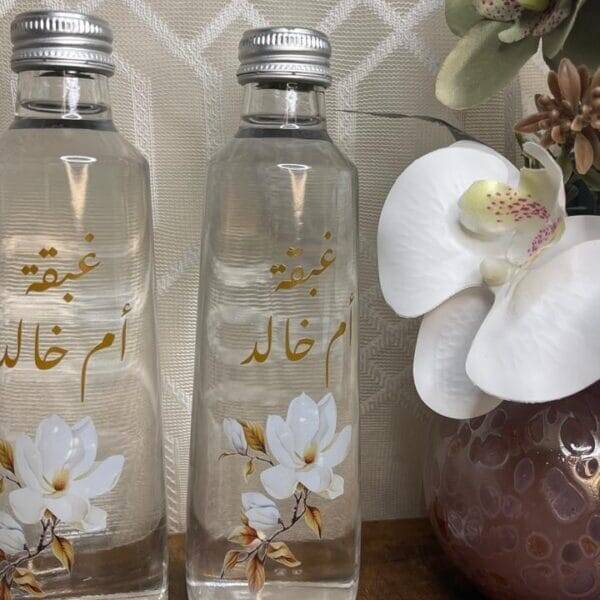 طباعة عبارات بعلب الماء
