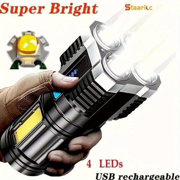 1 قطعة مصباح LED متعدد الوظائف قابل للشحن